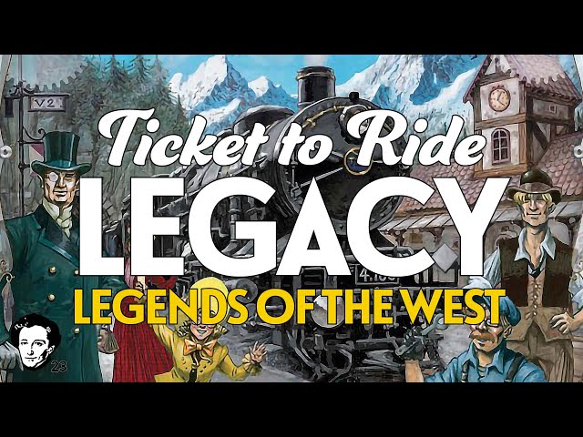 Overview & Unboxing Ticket to Ride Legacy - Compara Jogos