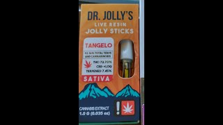 Tangelo Live Resin cartridge - Jolly Stick by Dr Jolly
