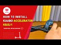 How to install kaabo electric scooter accelerator kbjs1  kaabo official