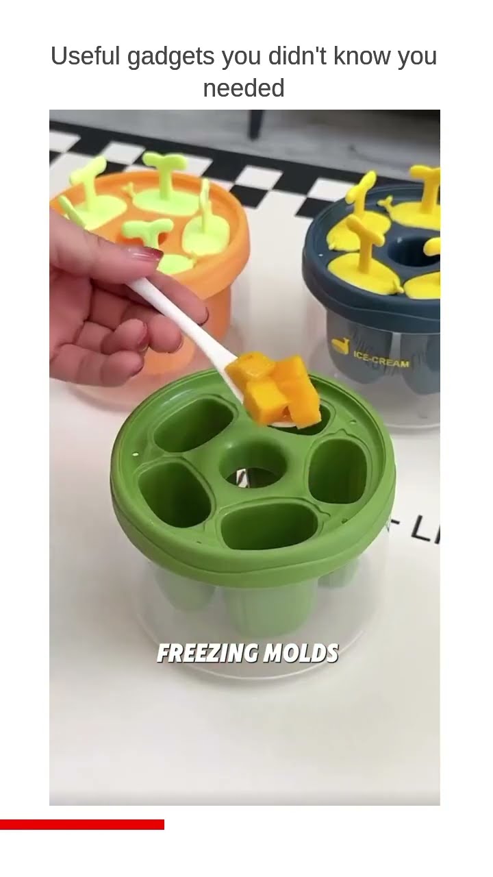Product link in Bio The ice cream maker container is designed to freeze ice cream quickly, reducing