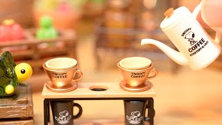 【リーメント】スヌーピー コーヒーロースタリー&カフェ　Re-Ment kitchen toy Snoopy・PEANUT