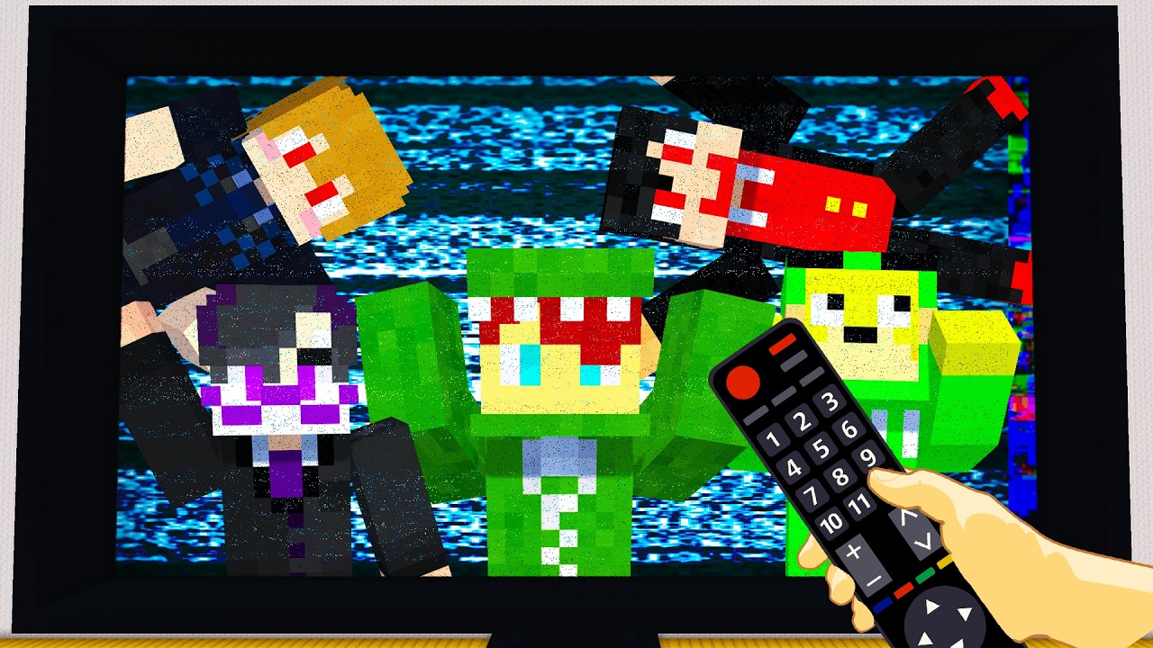 チャンネル変えないで！テレビからの脱出【マイクラ】