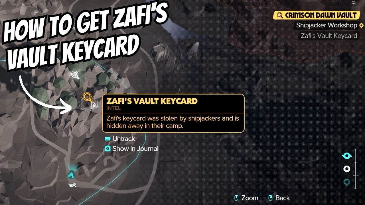 Zafi's Vault Keycard Location in Star Wars Outlaws