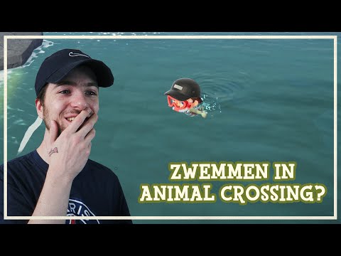 Hoe kan je zwemmen/duiken in Animal Crossing?