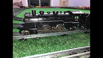 MARX 490 / FRONT & REAR TRUCKS / DOUBLE REDUCTION MOTOR / FIRST RUN