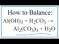 Balancing Chemical Equations Techniques
