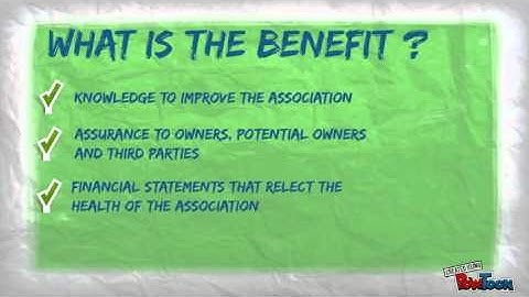 HOA - Audit vs. Review