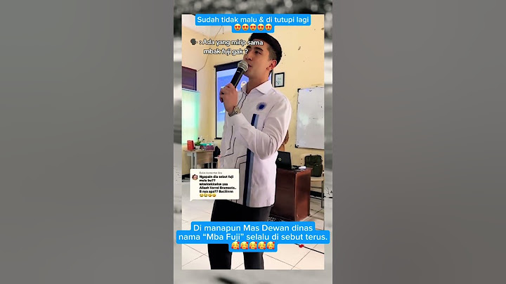 Nama Mba Fuji di sebut terus ya Mas Dewan??🥰🥰🥰 #fujiantiutamiputri #verrelbramasta