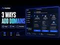 Add a Domain & Set Up Email in Minutes (Automatic DNS Setup)