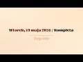#Kompleta | 19 maja 2026