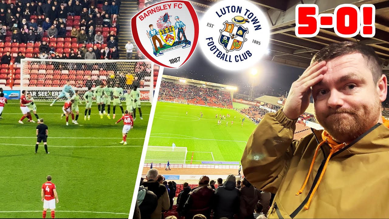 ПЛОХОЙ ДЕНЬ В ОФИСЕ: «БАРНСЛИ» РАЗГРОМИЛ «ЛУТОН ТАУН»!