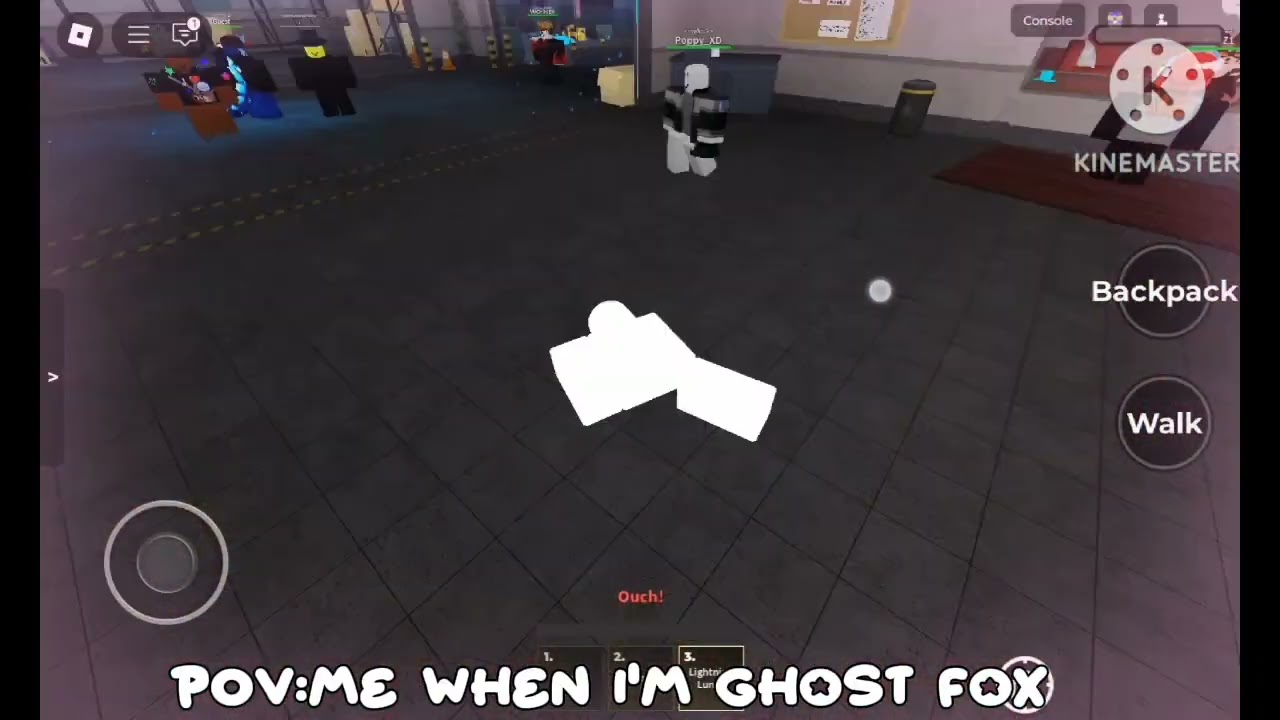 i did a ghost fox version lol(guess whos back in the kp fandom)