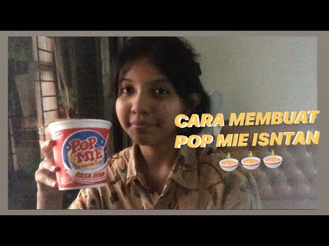 Teks Prosedur Membuat Pop Mie Instan Jessica M Xi Ipa 3 Youtube