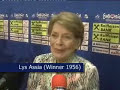 Capture de la vidéo 🇨🇭 Interview With Lys Assia From Switzerland (@ Eurovision In Belgrade 2008)