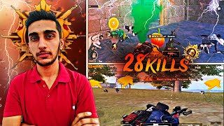 Solo Vs Squad Pubg Gameplay 28 Kills Intense Match