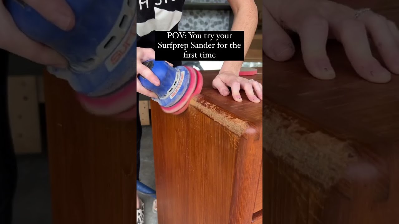Surfprep Sanders Are A Must Have Tool For Furniture Flippers Save 10 Off With Code REFURB10