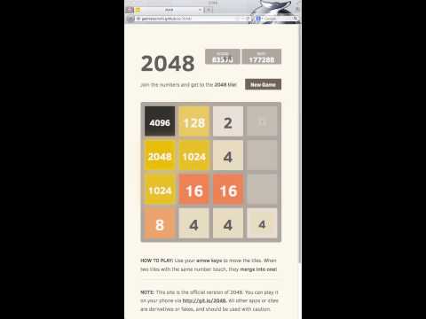 2048 AI (8192 tile achieved)