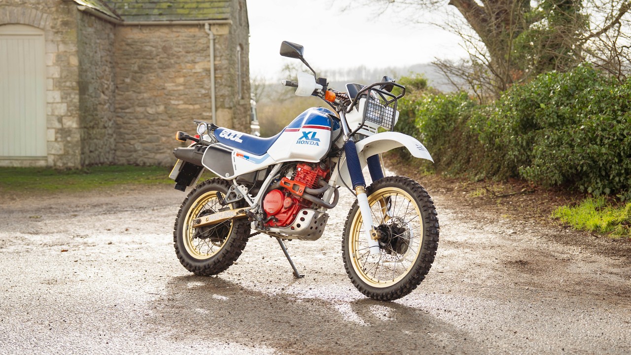 Win this 1985 Honda XL600 PD04! - YouTube