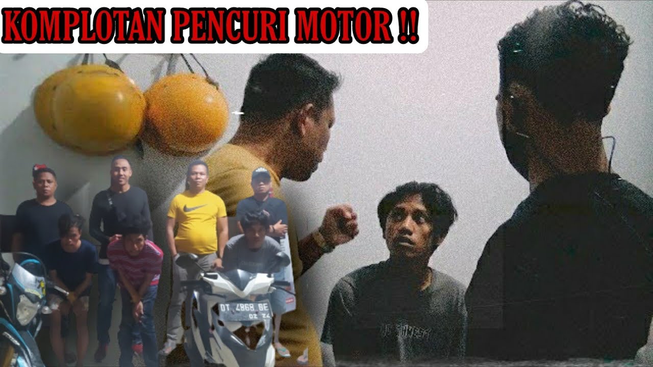 OTAK PENCURIAN MOTOR TERNYATA SAUDARA KANDUNG  !! || BUSER77 KENDARI
