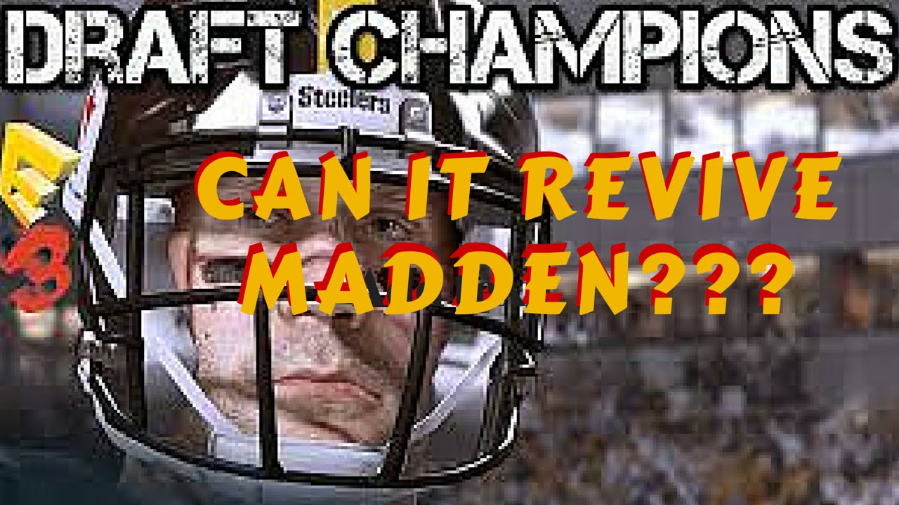 football score Why Madden Sucks A Lot Less All Of A Sudden: Madden 16 Draft Champions Could Revive Madden Series