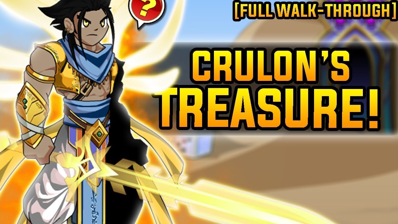 AQW /JOIN DJINNGATE FULL WalkThrough (Crulon's Treasure Hunt Quests