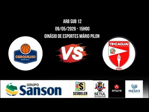 Cerquilho x Aguaí - SUB 12