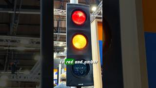 Take a Look at This European-Style Traffic Signal