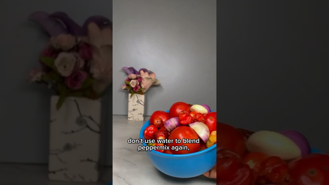 Stop using water to blend pepper again, use this method 
