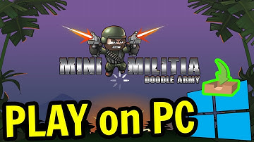 🎮 How to PLAY [ Mini Militia Doodle Army 2 ] on PC ▶ DOWNLOAD and INSTALL Usitility2