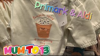 Primark Haul | Full trolly of Aldi Groceries for a Great price! | Family of 15