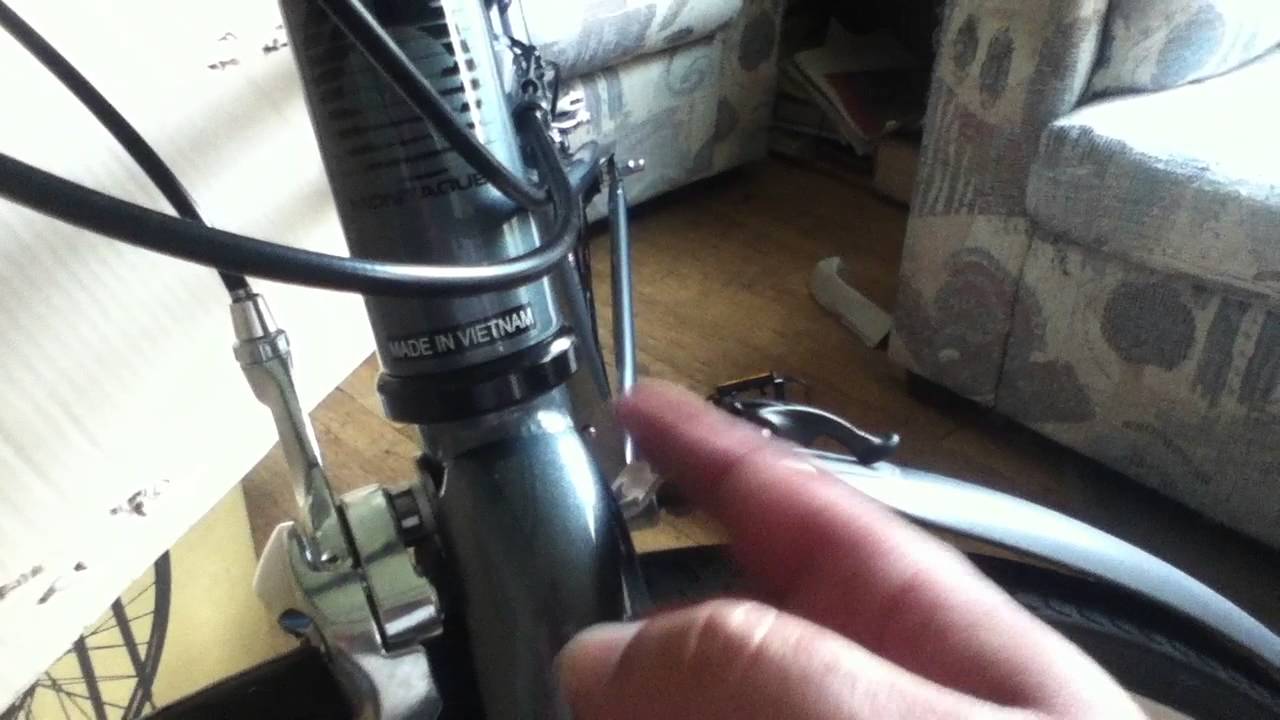 Montague Bike Fender Installation YouTube