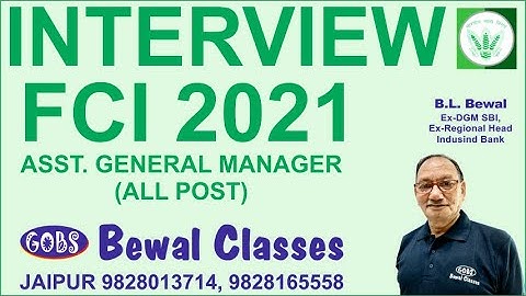 FCI 2021 AGM INTERVIEW
