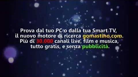 Dove guardare in streaming?