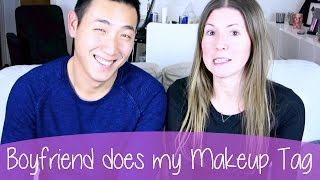 Boyfriend Does My Makeup Tag Amwf