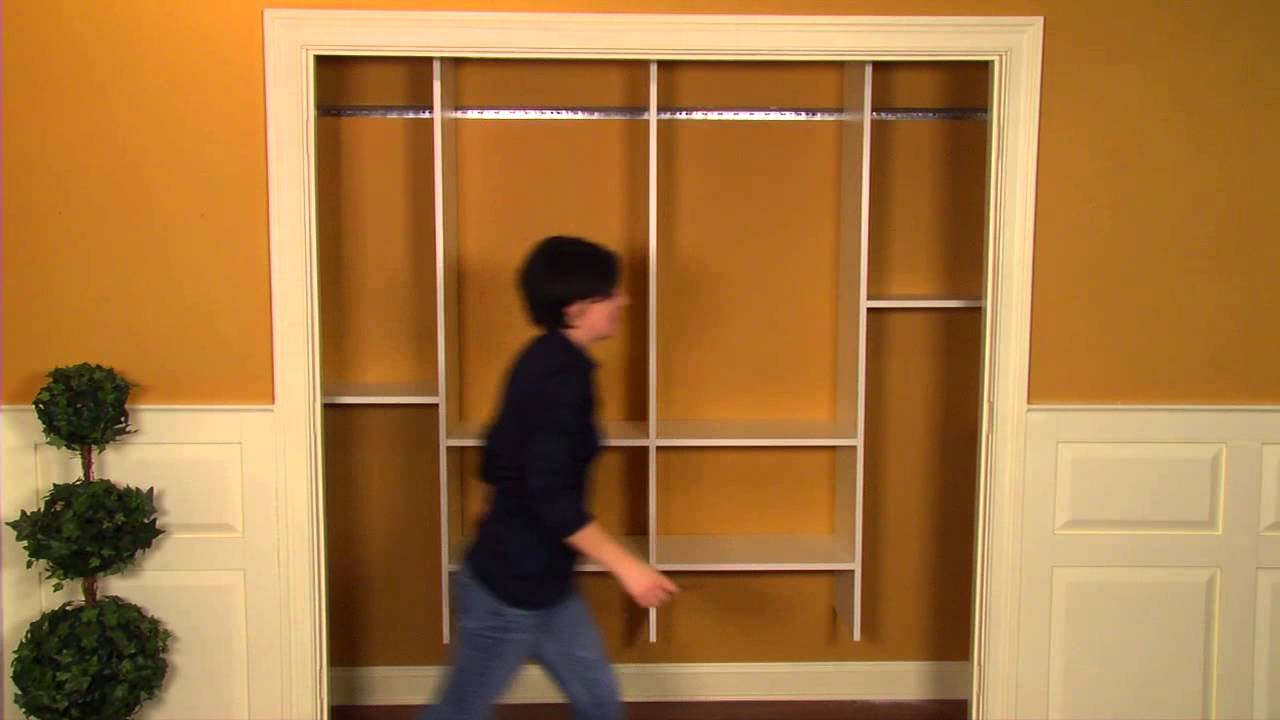 How to Install Wood Closet Organizers 