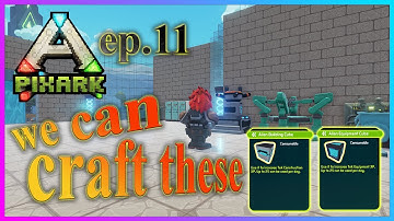 Alien building and equipment pieces: Pixark ep11