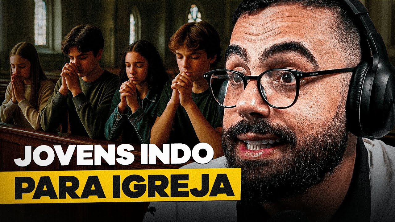 a GERAÇÃO Z está VOLTANDO PARA A IGREJA CATÓLICA | CORTES DO CASTRINHO
