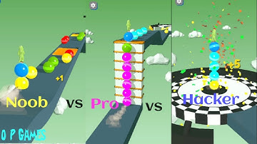 Stack Rider All-Levels (98-99-100) Max Gameplay Shorts Android iOS Mobile Game