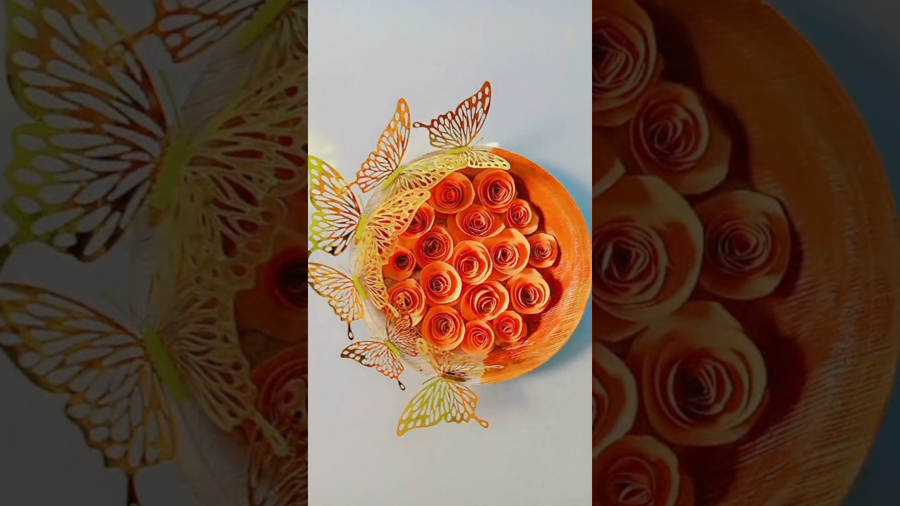 Wall decor idea/paper craft 