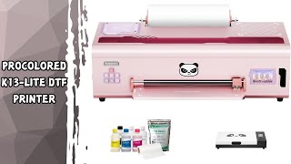 FULL REVIEW: Procolored K13-Lite DTF Printer - Vibrant Apparel Prints, Easy Setup