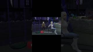 Aether, Lumine, Baby Paimon and Dainsleif Quality time #shorts #genshinimpact @HoloskaSnow