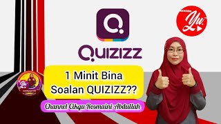 1 MINIT BINA SOALAN QUIZIZZ?? + ASSIGN HOMEWORK & SETTING LIVE QUIZIZZ.