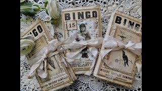 Little Vintage BINGO Sloppy Journals