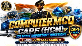 🪖 CAPF(HCM, ASI) Class - 02 | BSF | Indian Army | The Learning Essence | CENTRAL ARMED POLICE FORCE