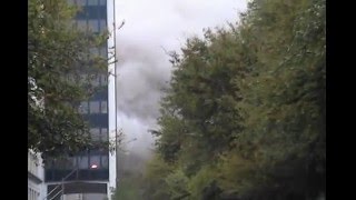 Famous Landmark Tower Falling Profile