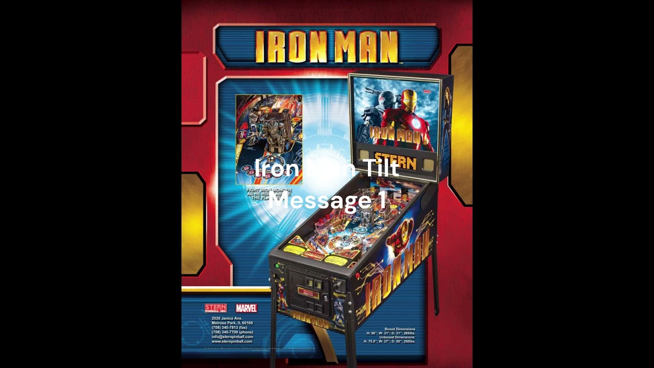 My Favorite Tilt Sounds From Pinball Machines Volume 4