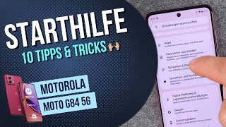 Motorola moto g84 - Die 10 besten Tipps & Tricks für den Start • 📱 • 🔟 • 🆕 • Anleitung