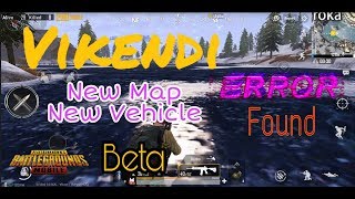 PUBGM | New Map | Vikendi Game play| Bug Found