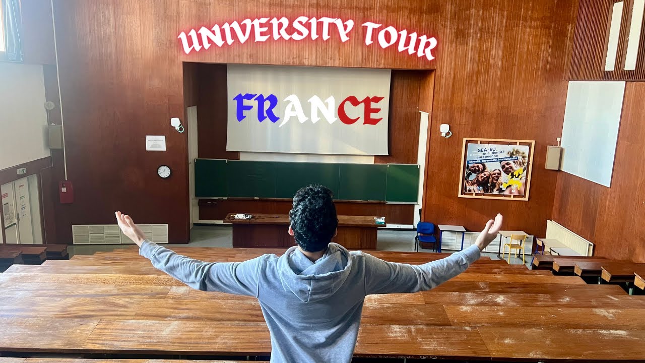 FRANCE UNIVERSITY TOUR 🇫🇷 | جولة في الكلية في فرنسا