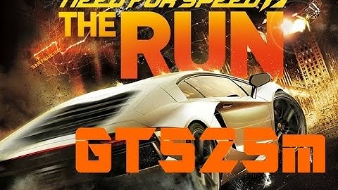 Need For Speed The Run on gt 525m